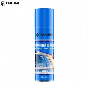 Glass oil film removal spray windshield cleaner